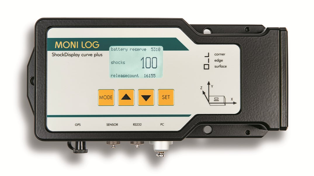 MONILOG® Datenlogger ShockDisplay curve plus