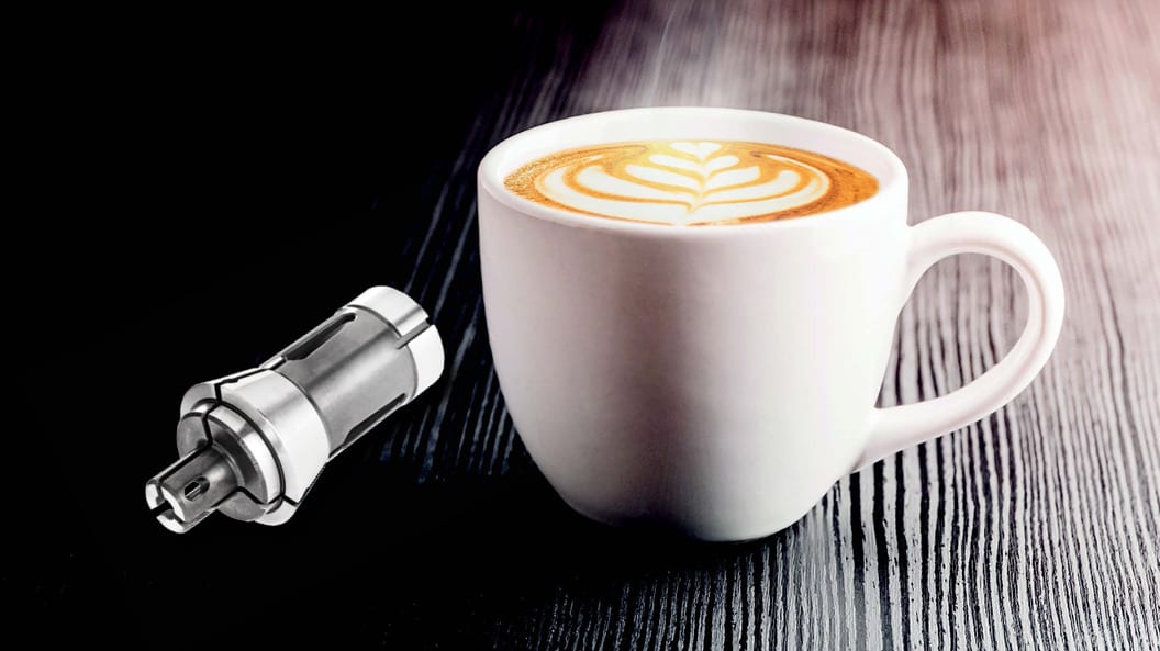 Flube AG produduziert Präzisionsbauteile für Kaffeemahlwerke und setzt dabei auf DIHAWAG!