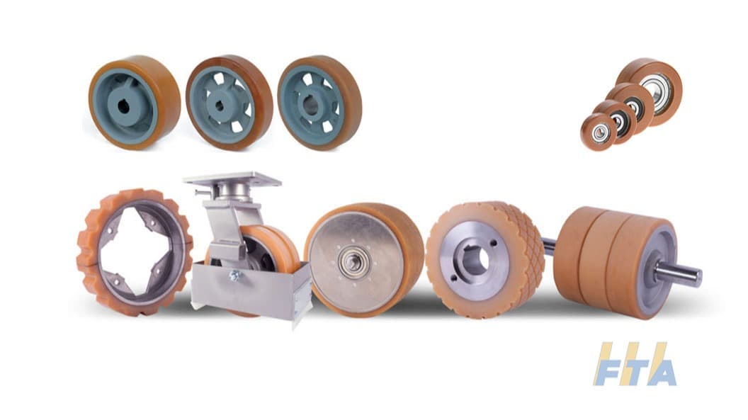 Special designs: Wheels and castors made of Vulkollan®