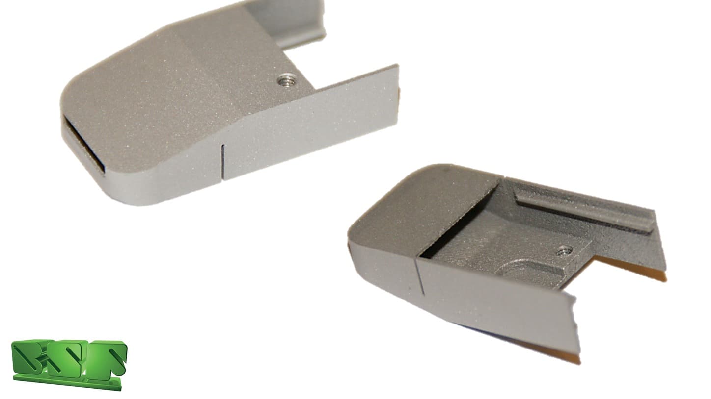 Additive manufactured component with mechanical post processing