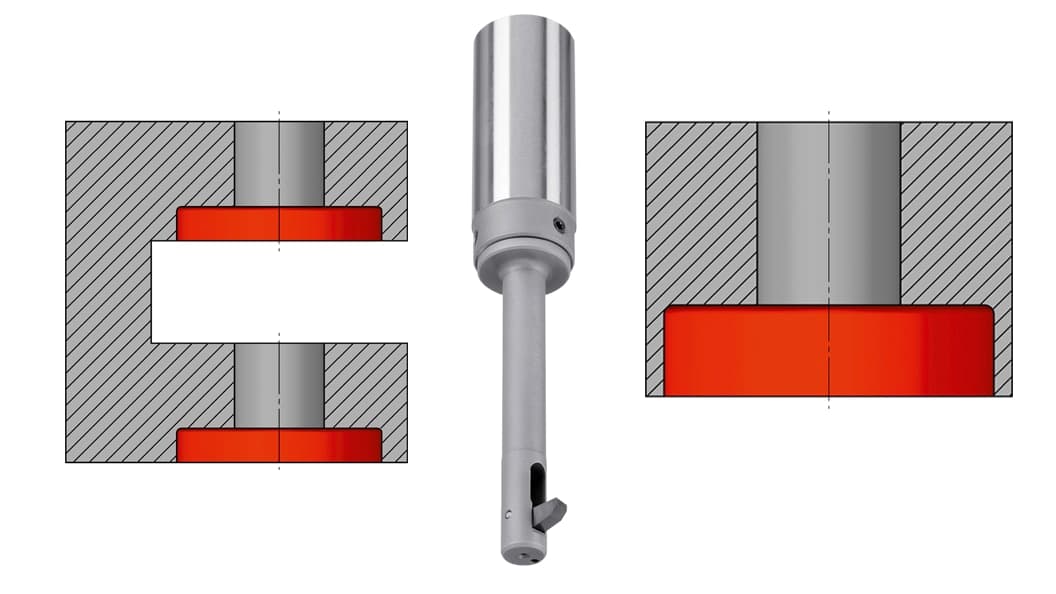 Work piece drawings of typical BSF applications