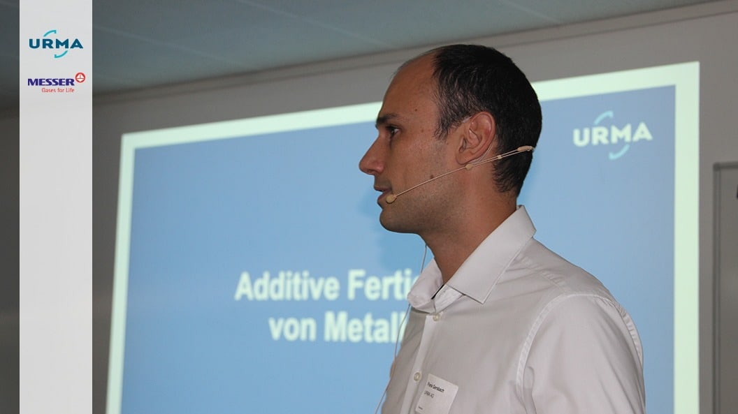 Frank Gersbach, Produkt Manager für additive Fertigung, Urma AG
