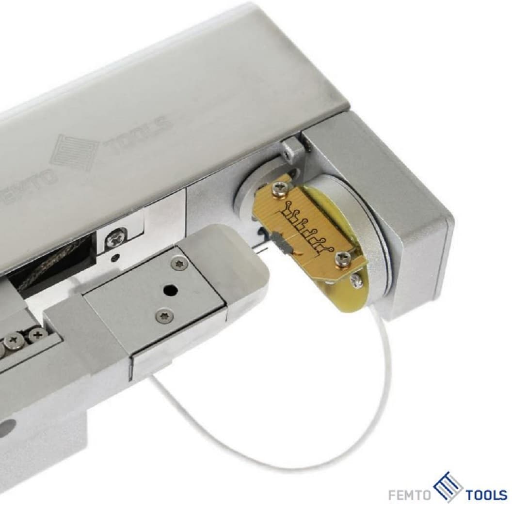 Complete FT-NMT03 Nanomechanical Testing System during measurement