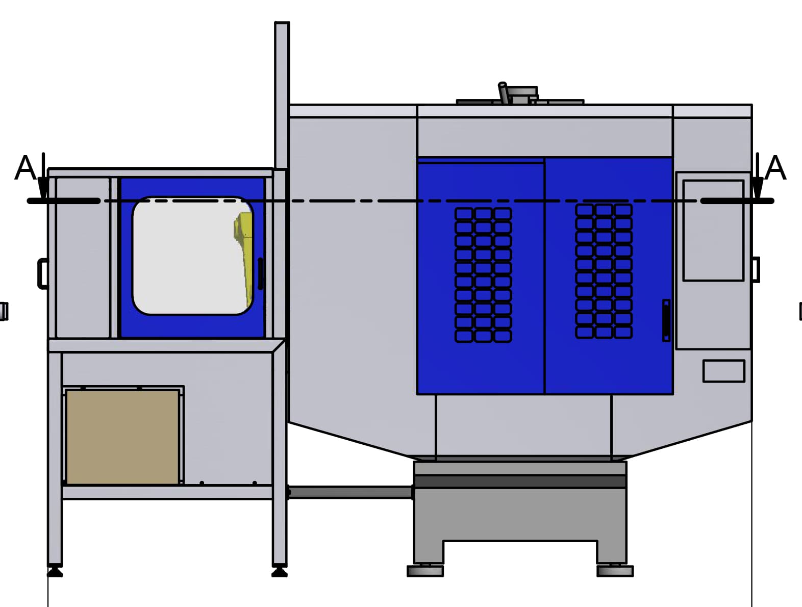 broButler mit Speedio S700X1 - Ansicht von vorne