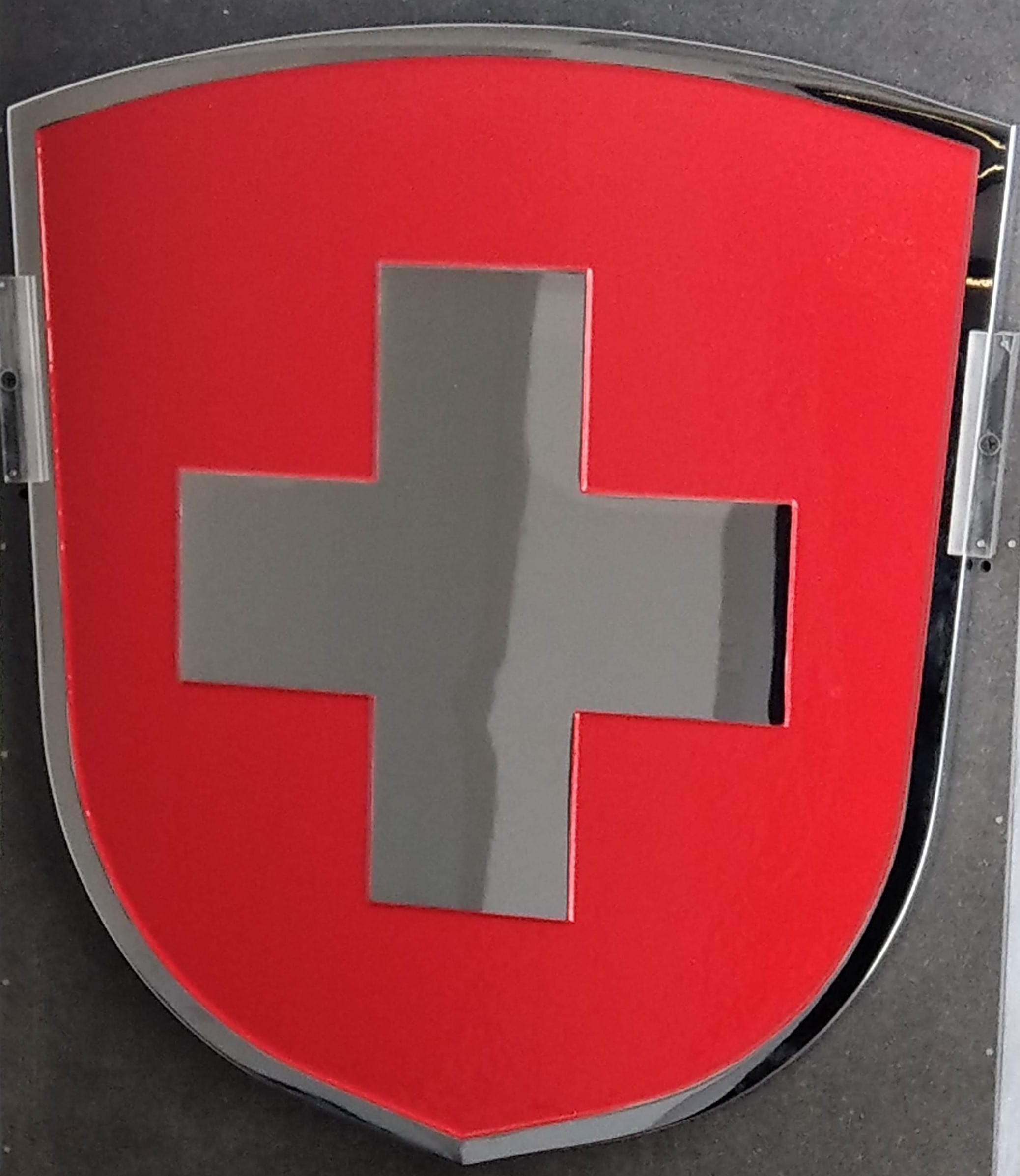 Schweizer Wappen für Eisenbahn